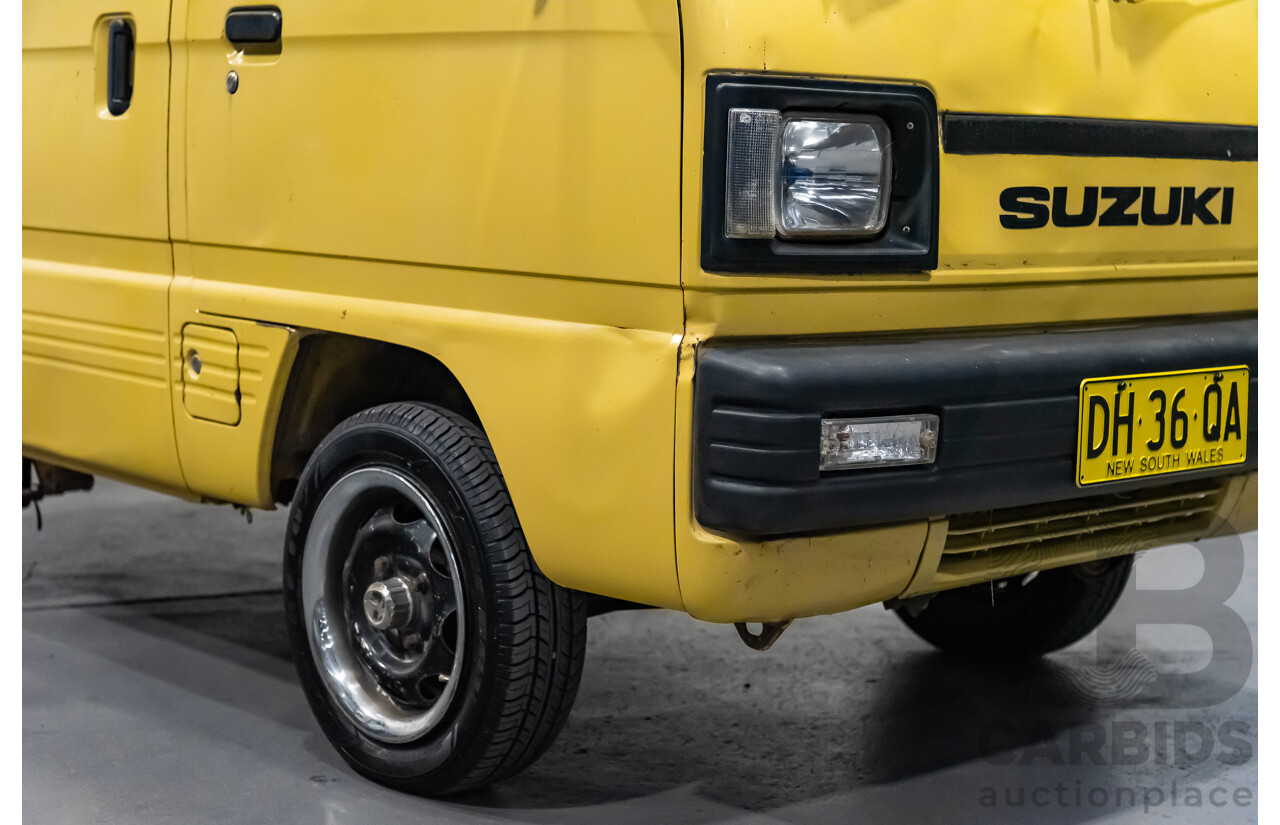 7/1985 Suzuki Super Carry DA21V Van Yellow 1.0L