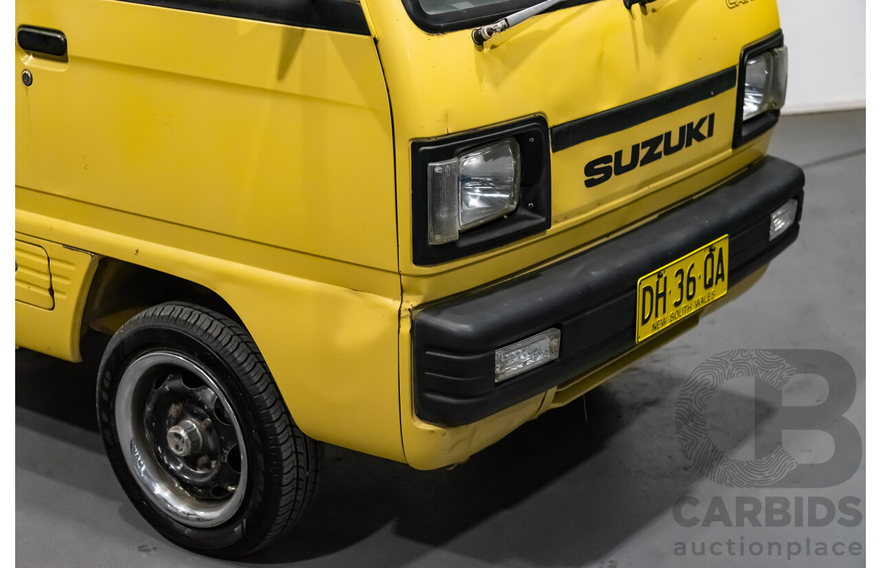 7/1985 Suzuki Super Carry DA21V Van Yellow 1.0L