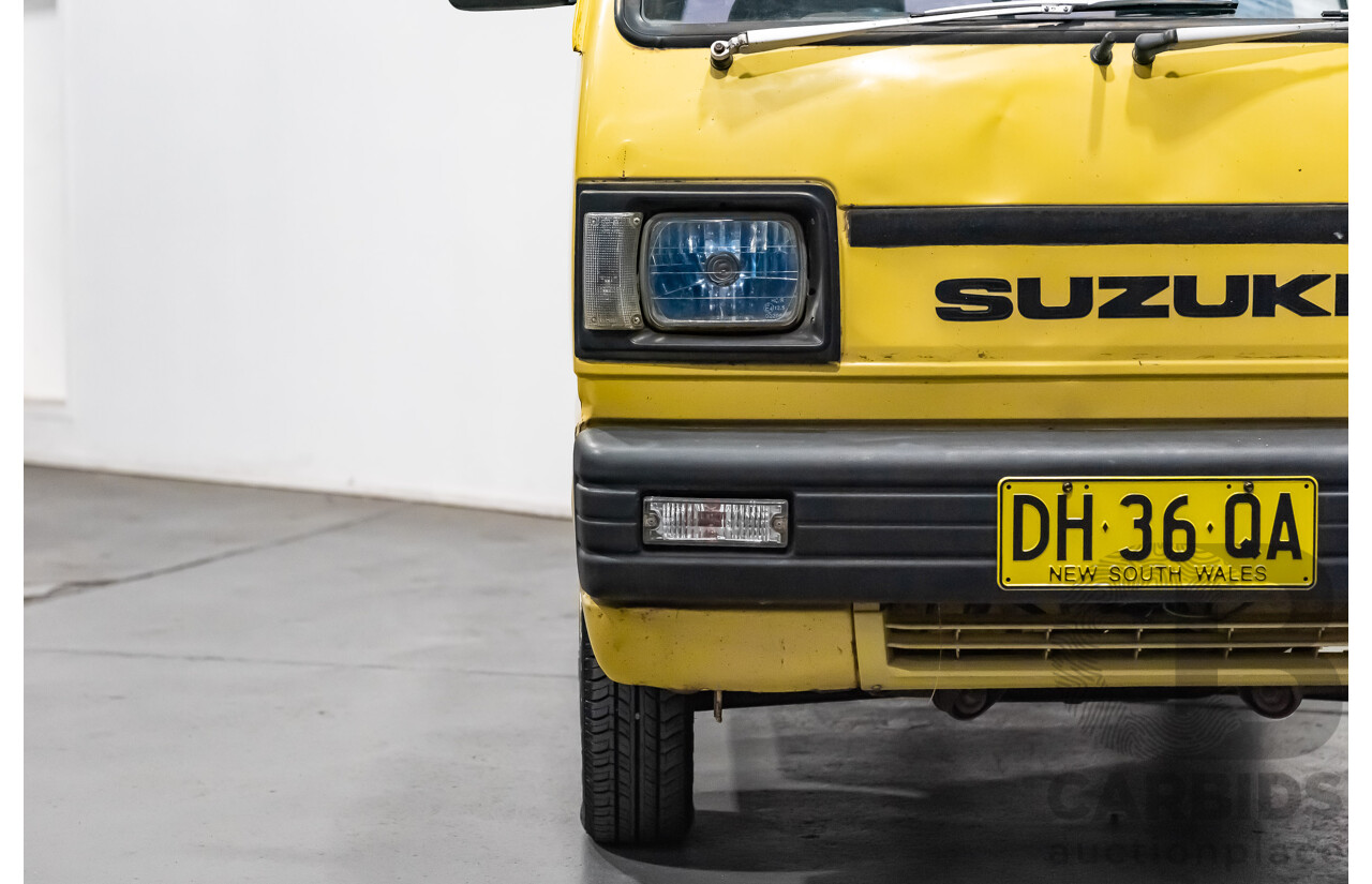 7/1985 Suzuki Super Carry DA21V Van Yellow 1.0L