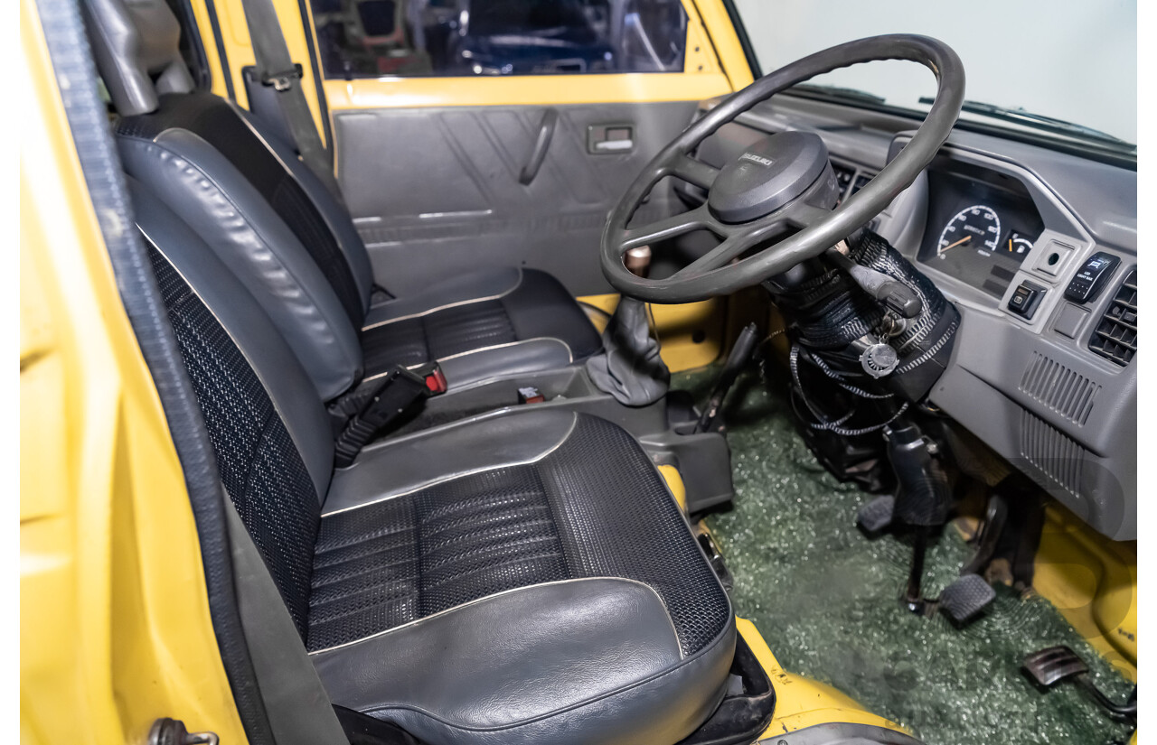 7/1985 Suzuki Super Carry DA21V Van Yellow 1.0L