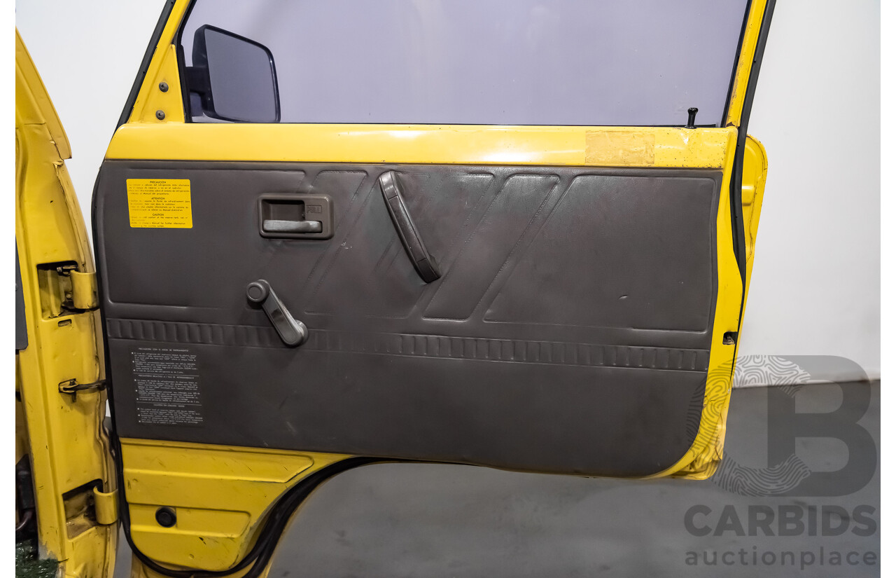 7/1985 Suzuki Super Carry DA21V Van Yellow 1.0L