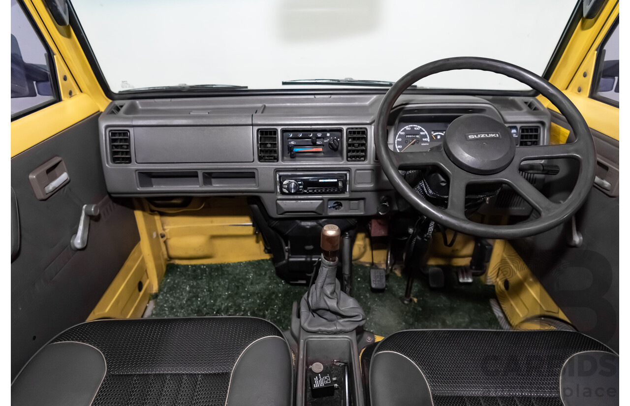 7/1985 Suzuki Super Carry DA21V Van Yellow 1.0L