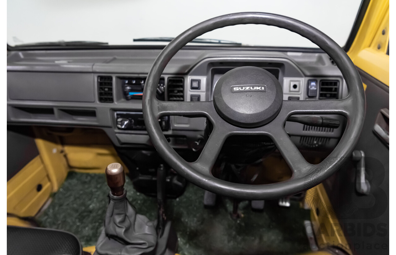 7/1985 Suzuki Super Carry DA21V Van Yellow 1.0L