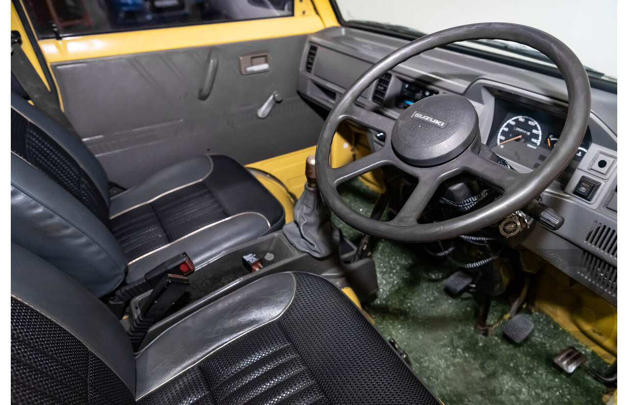 7/1985 Suzuki Super Carry DA21V Van Yellow 1.0L