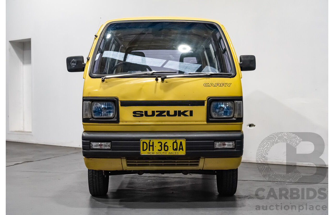 7/1985 Suzuki Super Carry DA21V Van Yellow 1.0L