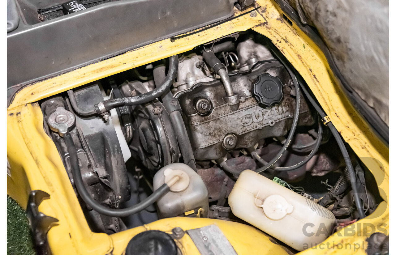 7/1985 Suzuki Super Carry DA21V Van Yellow 1.0L