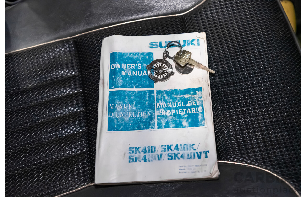 7/1985 Suzuki Super Carry DA21V Van Yellow 1.0L