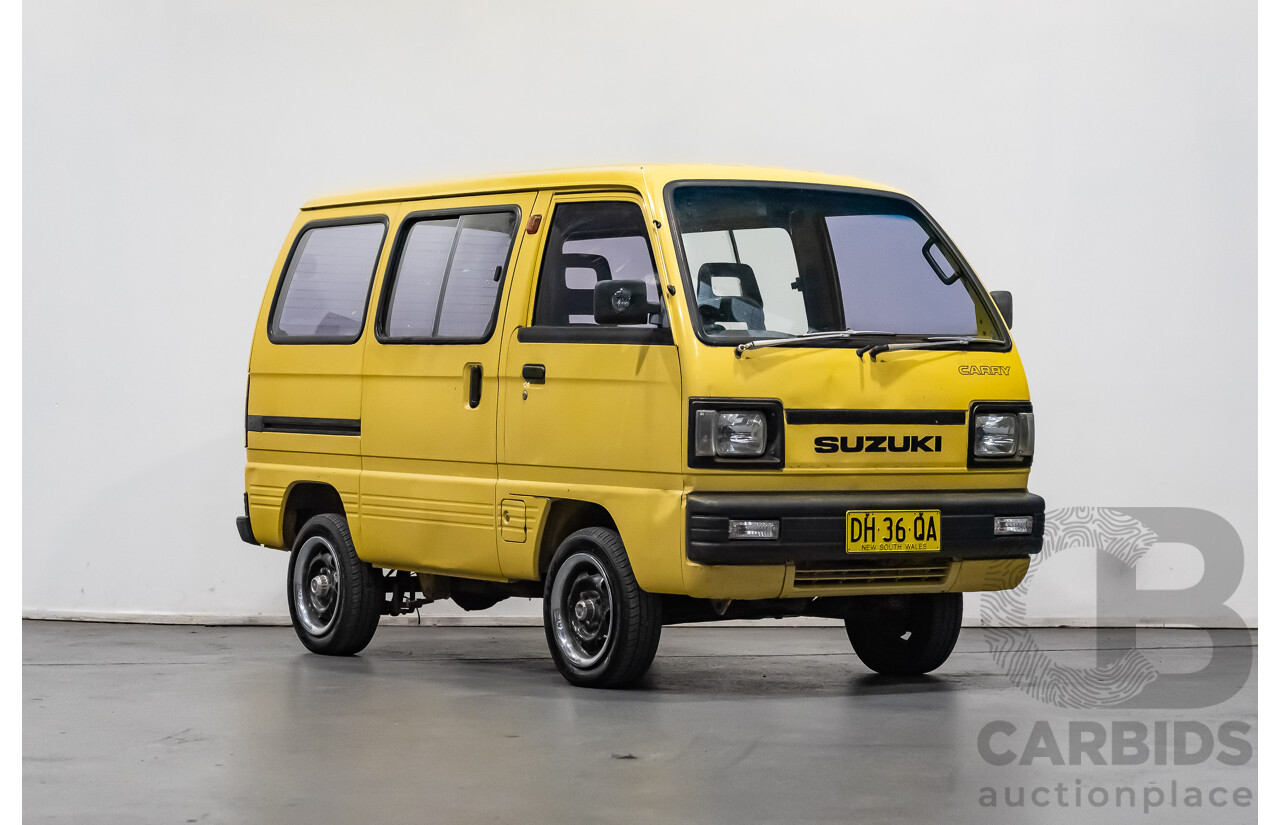 7/1985 Suzuki Super Carry DA21V Van Yellow 1.0L