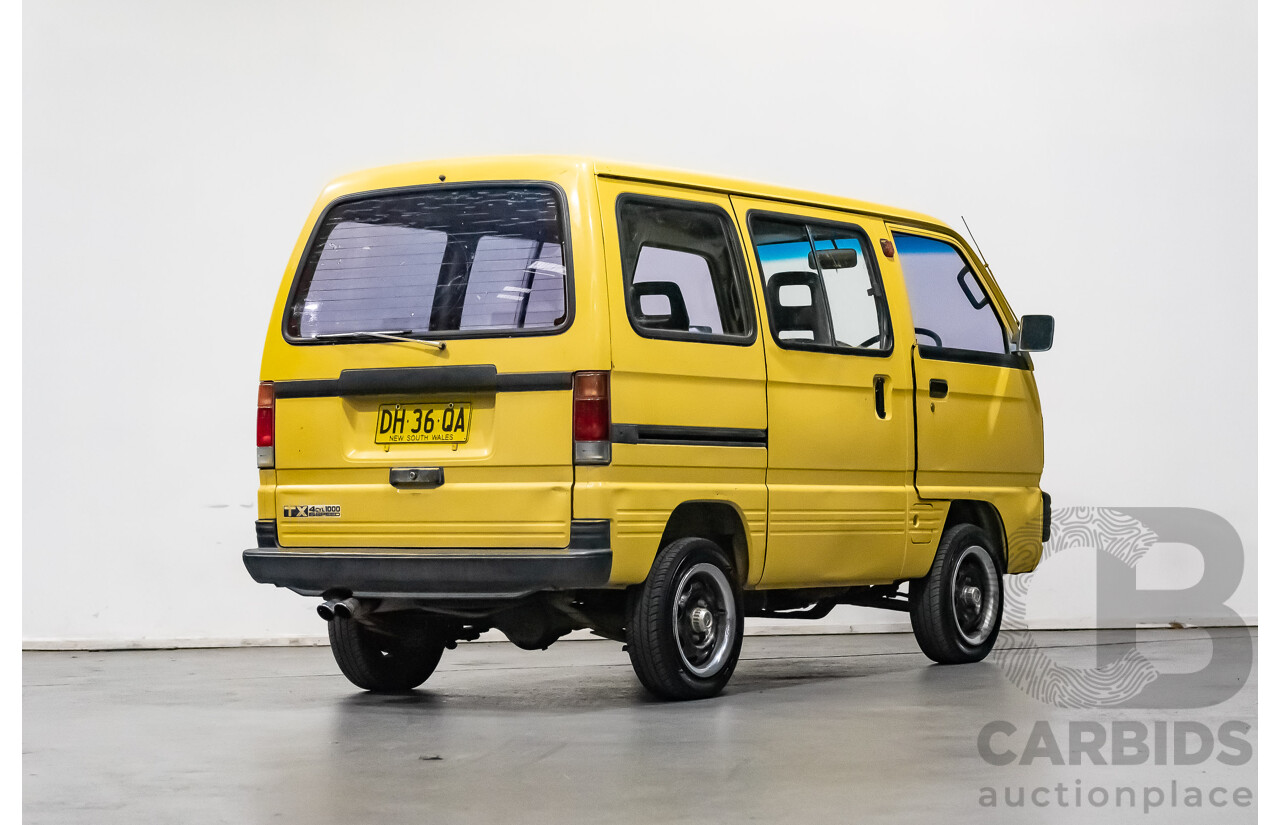 7/1985 Suzuki Super Carry DA21V Van Yellow 1.0L