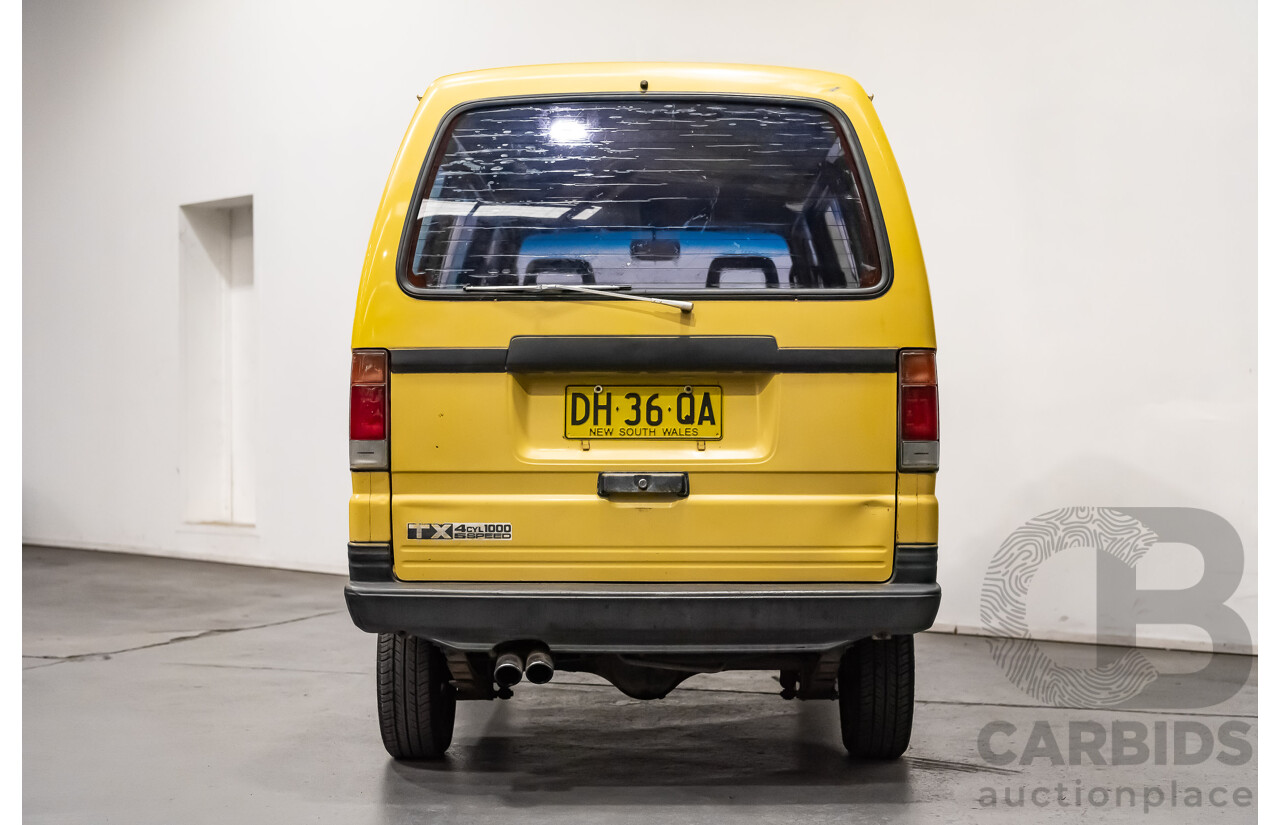 7/1985 Suzuki Super Carry DA21V Van Yellow 1.0L