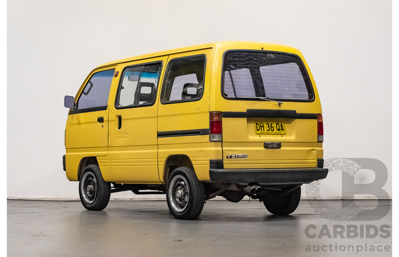 7/1985 Suzuki Super Carry DA21V Van Yellow 1.0L