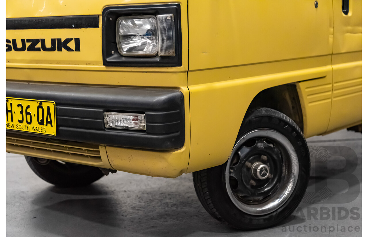 7/1985 Suzuki Super Carry DA21V Van Yellow 1.0L