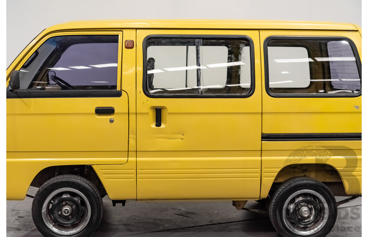 7/1985 Suzuki Super Carry DA21V Van Yellow 1.0L