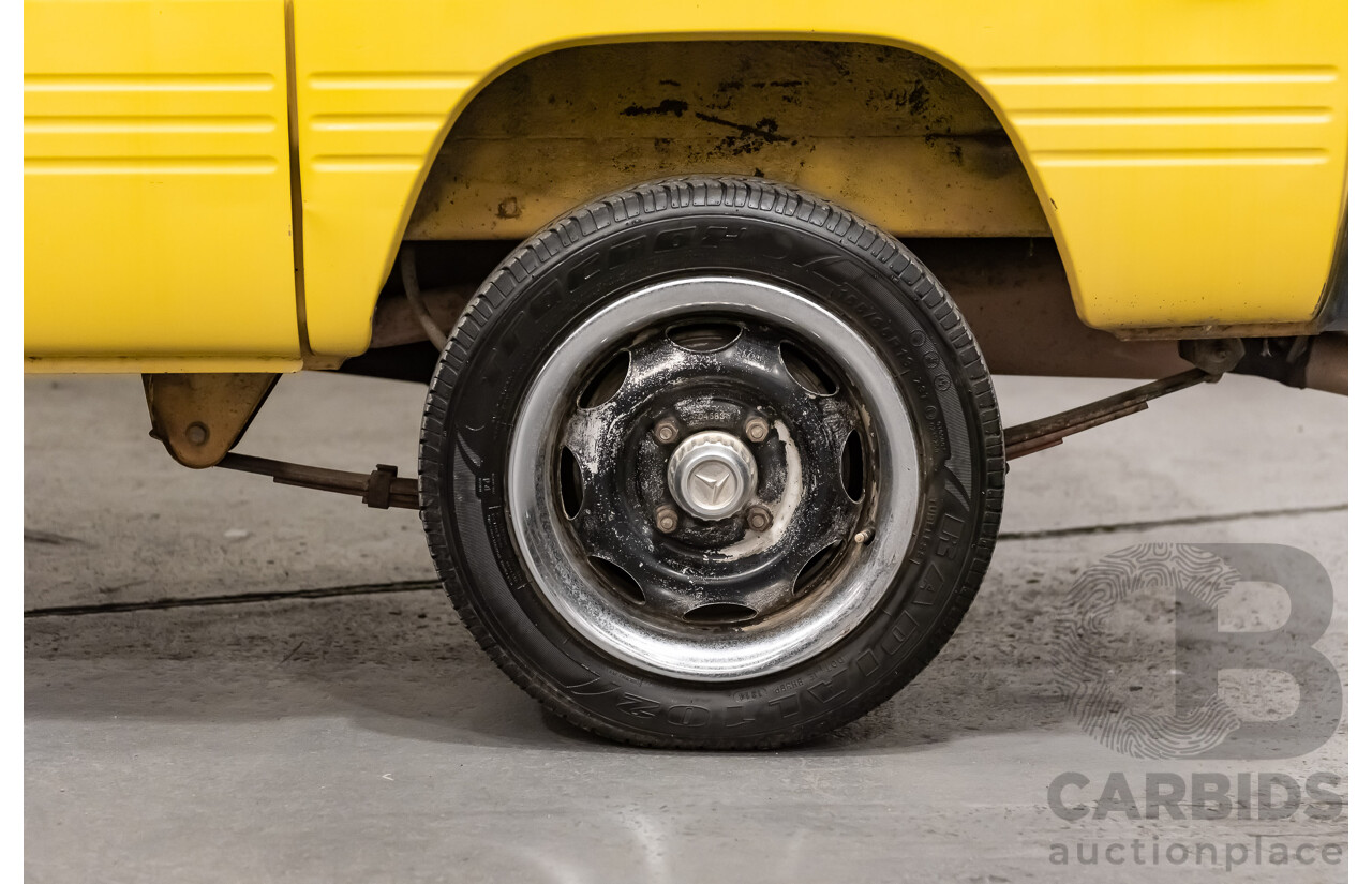 7/1985 Suzuki Super Carry DA21V Van Yellow 1.0L