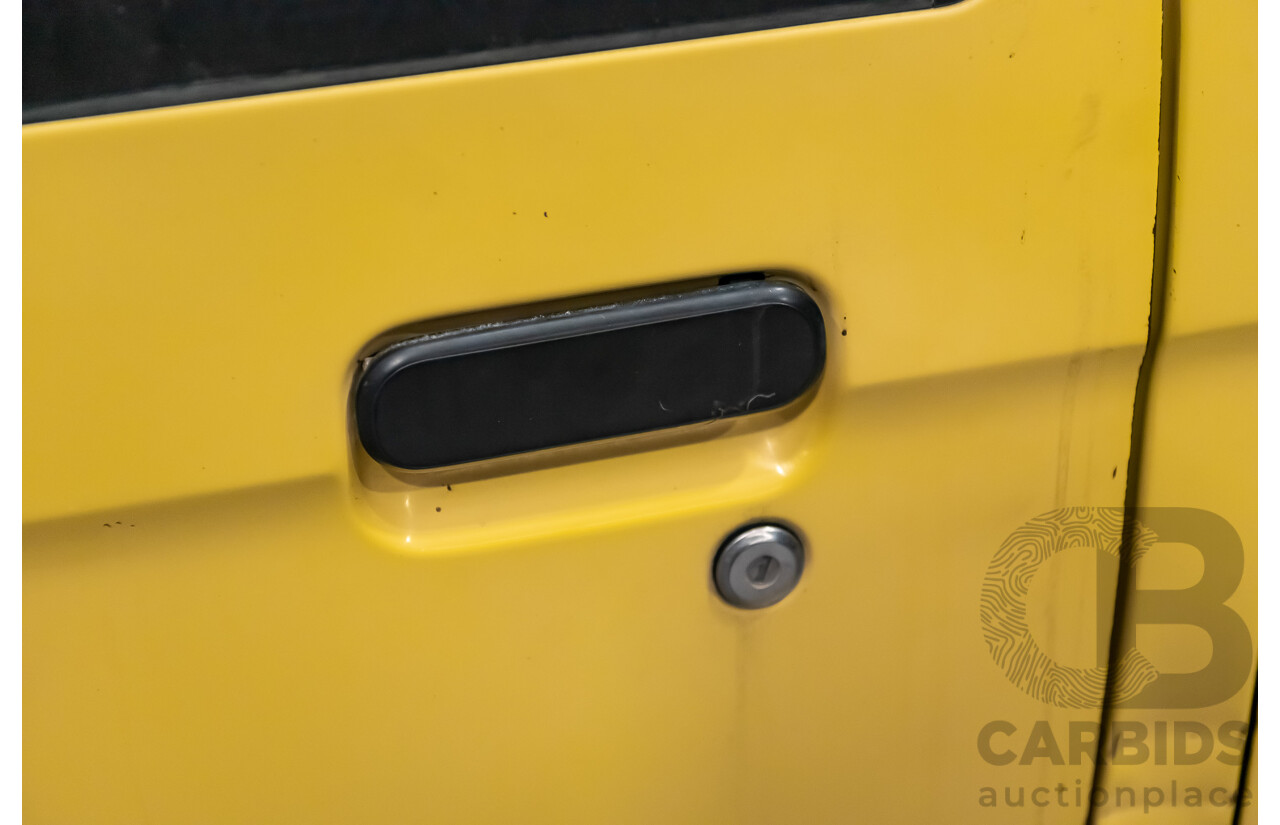 7/1985 Suzuki Super Carry DA21V Van Yellow 1.0L