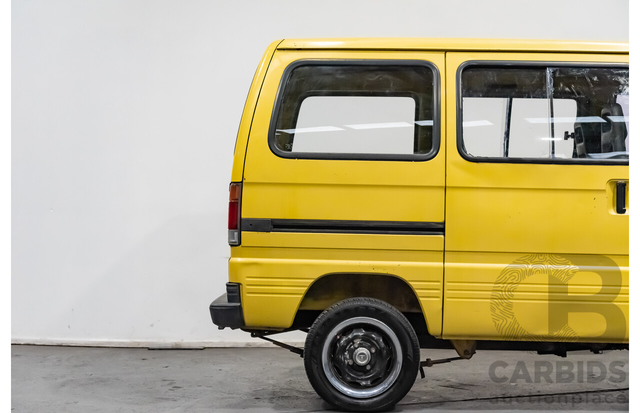 7/1985 Suzuki Super Carry DA21V Van Yellow 1.0L