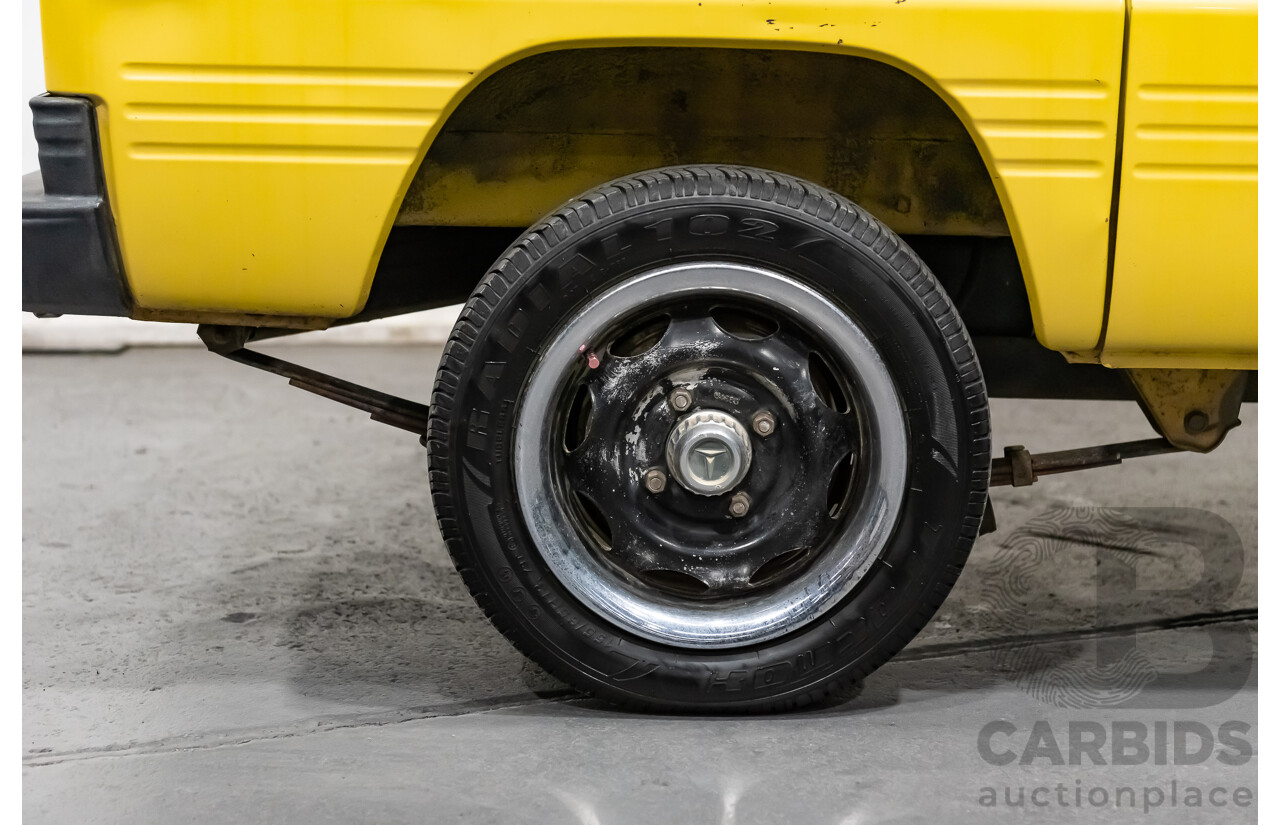 7/1985 Suzuki Super Carry DA21V Van Yellow 1.0L