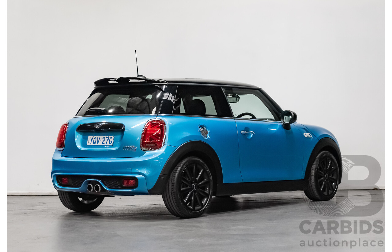 10/2019 Mini Cooper S F56 3d Hatchback Blue 2.0L Turbo