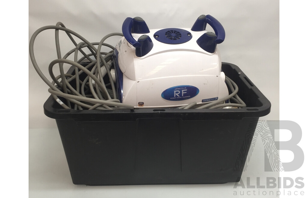 Astralpool RF Robot Pool Cleaner and Sunbather Kwik Lok Solar Pool Heating Manifold