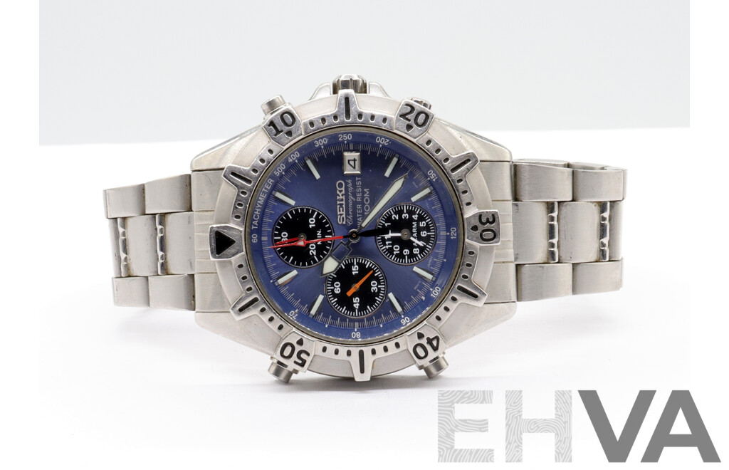 Seiko Chronograph, 7T32-6M20, 45mm Lot 1502004 EHVA