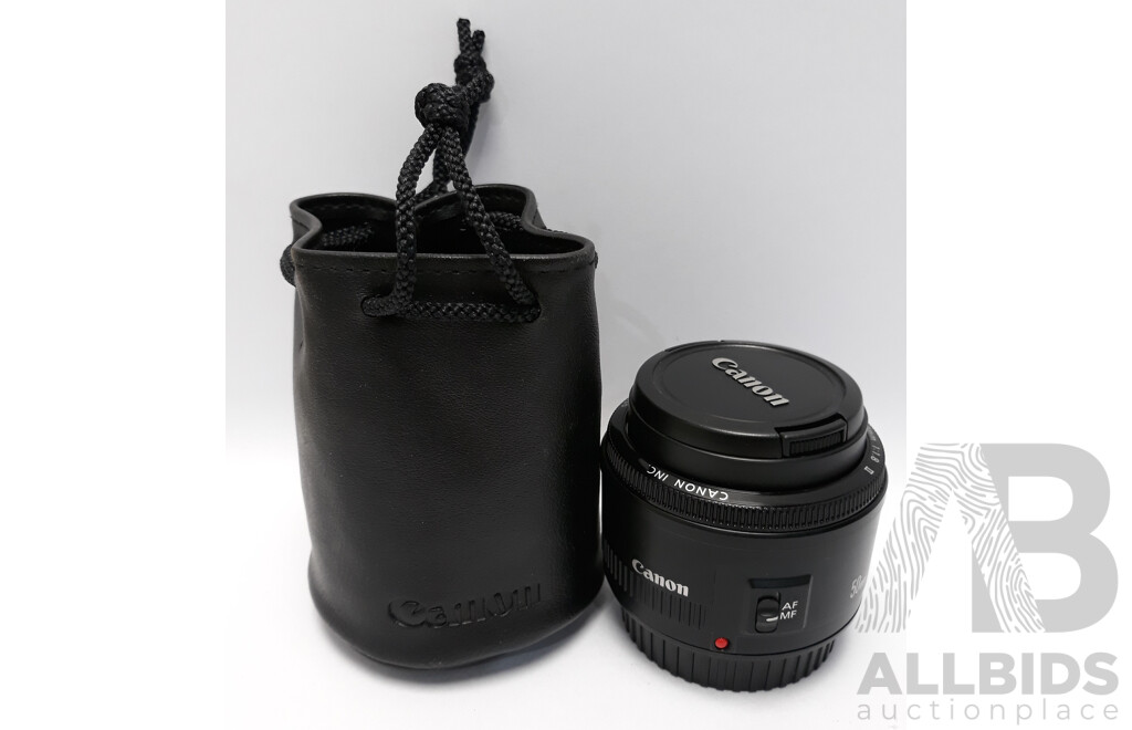 Canon EF 50mm F/1.8 STM Camera Lens