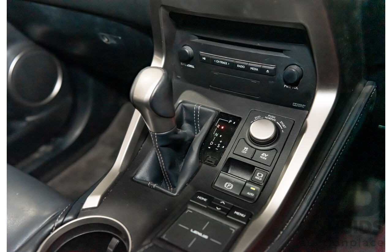 1/2015 Lexus Nx300h Luxury Hybrid (fwd) AYZ10R 4d Wagon Silver 2.5L Petrol - Hybrid