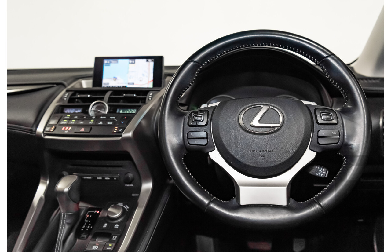 1/2015 Lexus Nx300h Luxury Hybrid (fwd) AYZ10R 4d Wagon Silver 2.5L Petrol - Hybrid