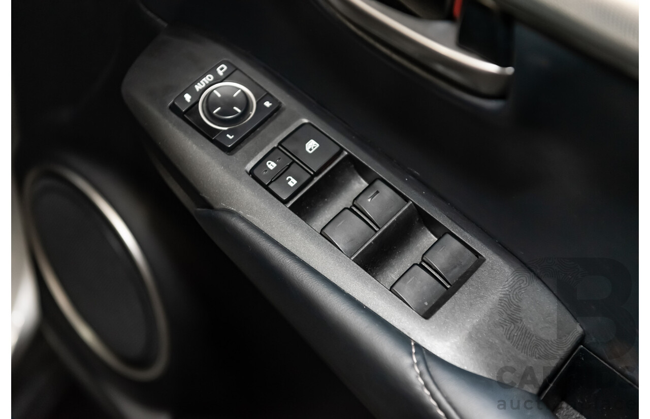 1/2015 Lexus Nx300h Luxury Hybrid (fwd) AYZ10R 4d Wagon Silver 2.5L Petrol - Hybrid