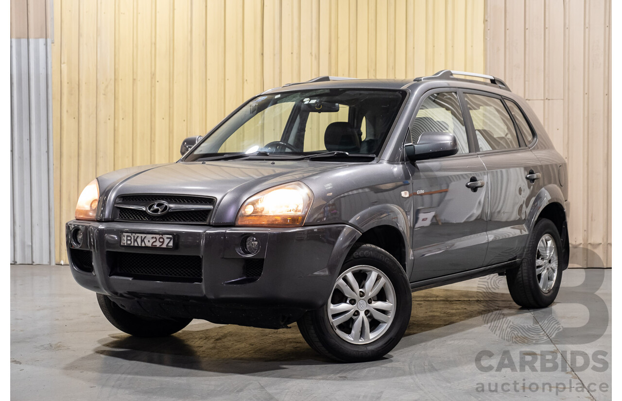 7/2009 Hyundai Tucson City Elite 08 UPGRADE 4d Wagon Grey 2.0L