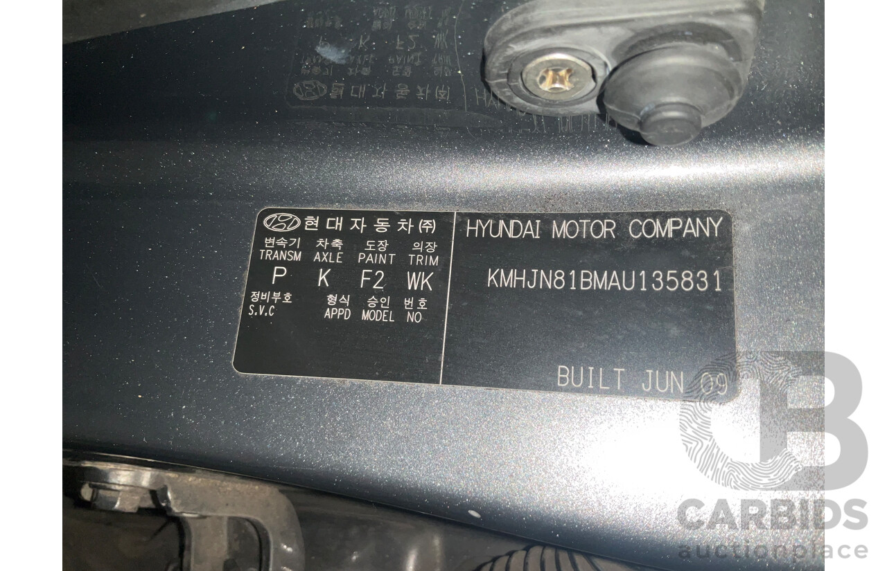 7/2009 Hyundai Tucson City Elite 08 UPGRADE 4d Wagon Grey 2.0L