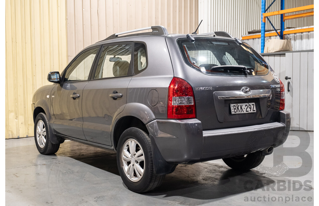 7/2009 Hyundai Tucson City Elite 08 UPGRADE 4d Wagon Grey 2.0L