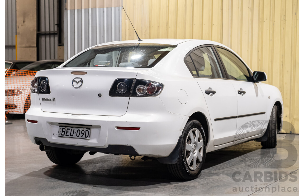 1/2008 Mazda 3 NEO BK MY06 UPGRADE 4d Sedan White 2.0L