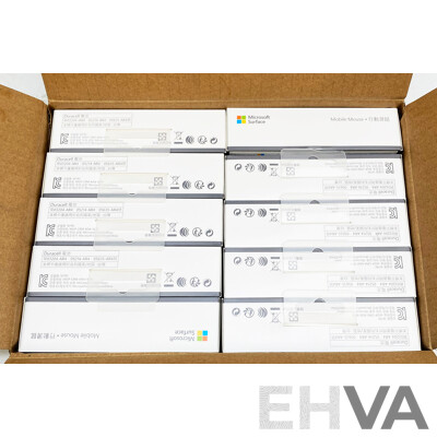 Microsoft Surface Mobile Mouse - Lot of Ten