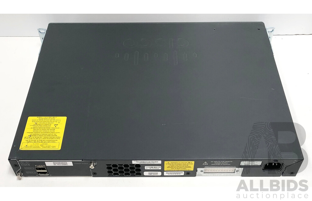 Cisco (WS-C2960X-48FPD-L) Catalyst 2960-X Series 48-Port Gigabit Ethernet PoE+ Switch
