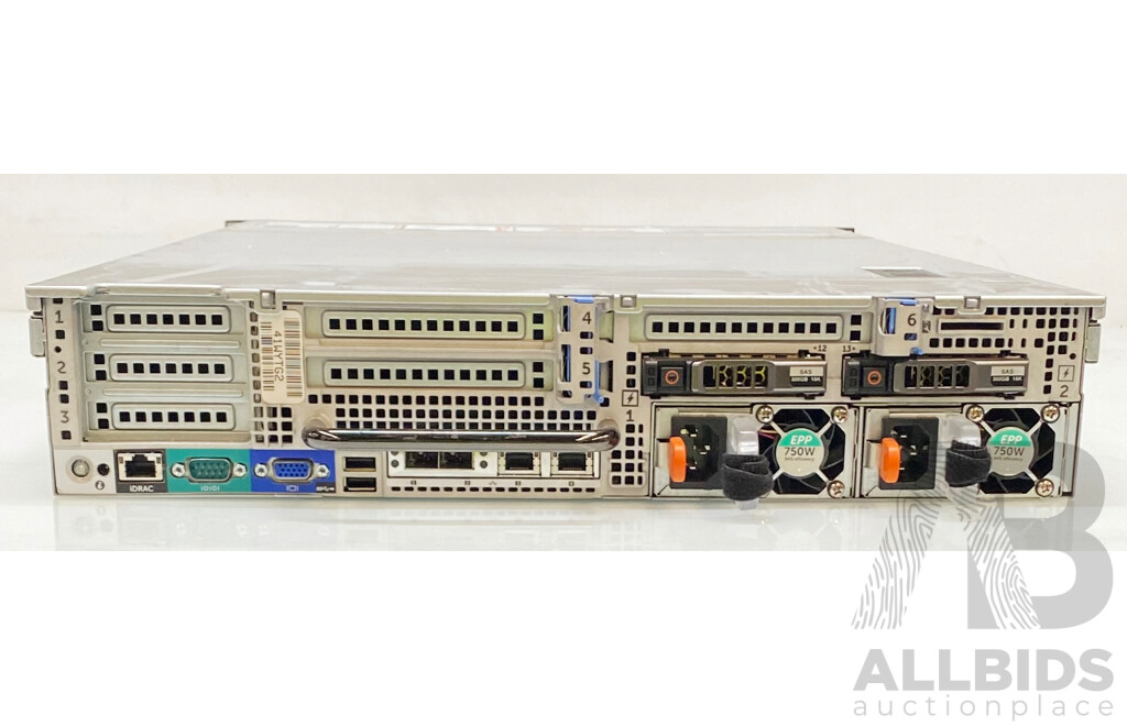 Dell (E31S001) PowerEdge R730xd Dual Intel Xeon (E5-2620 V4) 2.1GHz-3GHz 8-Core CPU 2RU Server W/ 64GB DDR4
