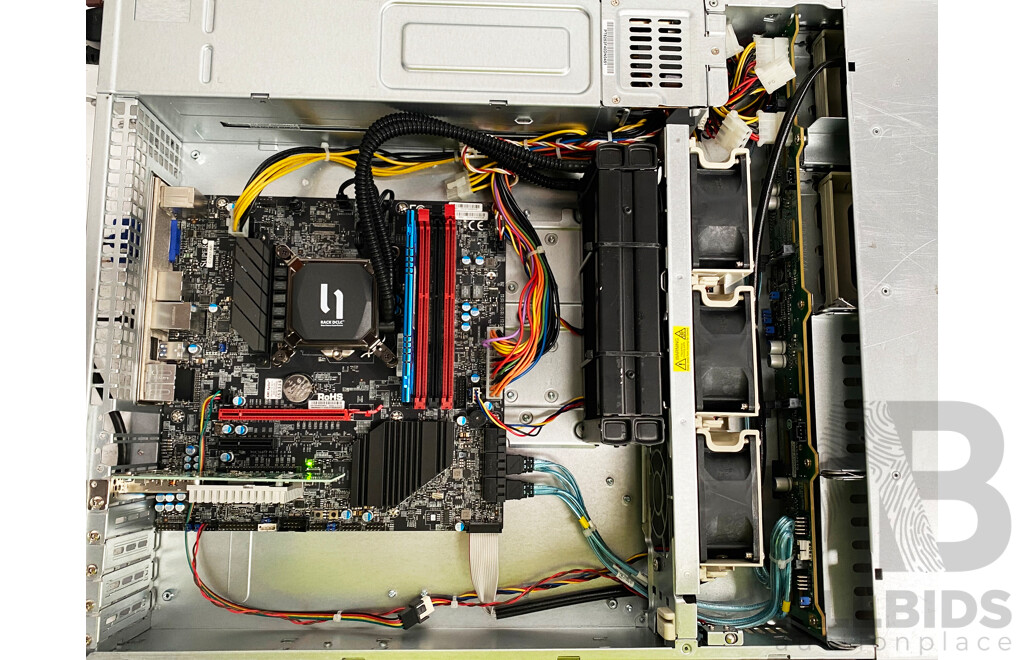 Xenon (FPGA HFT) Radon RX880 Intel Core (I7-4790K) 4GHz-4.4GHz Quad-Core CPU 2RU Server w/ AIO Liquid Cooling