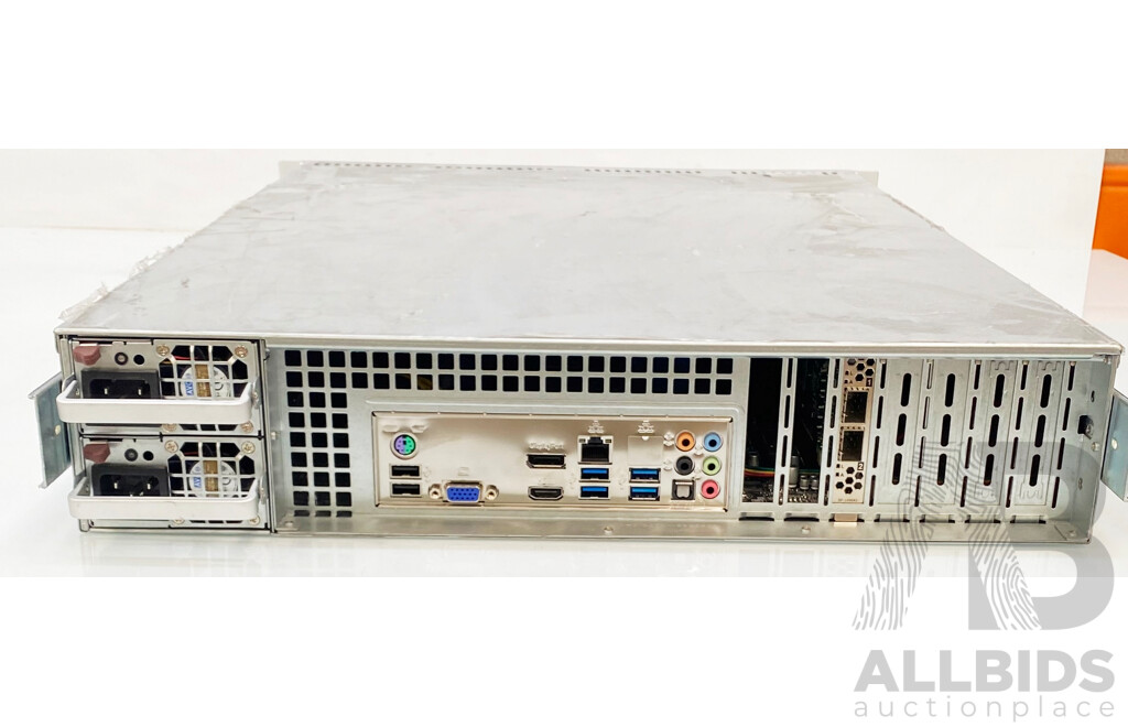 Xenon (FPGA HFT) Radon RX880 Intel Core (I7-4790K) 4GHz-4.4GHz Quad-Core CPU 2RU Server w/ AIO Liquid Cooling