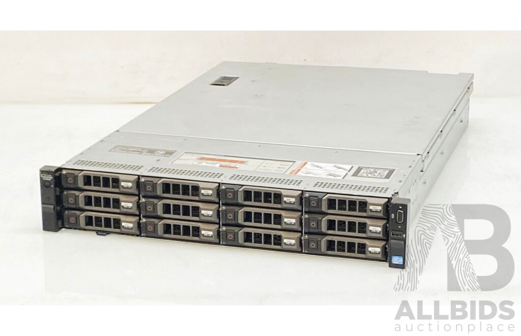Dell PowerEdge R720xd Dual Intel Xeon (E5-2650 V2) 2.60GHz-3.40GHz 8-Core CPU 2RU Server W/ 96GB DDR3 & 48TB Storage