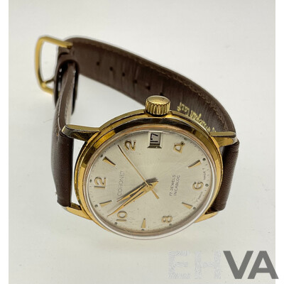 Coronet Vintage 17 Jewel Incabloc Manual Winding Watch, Working