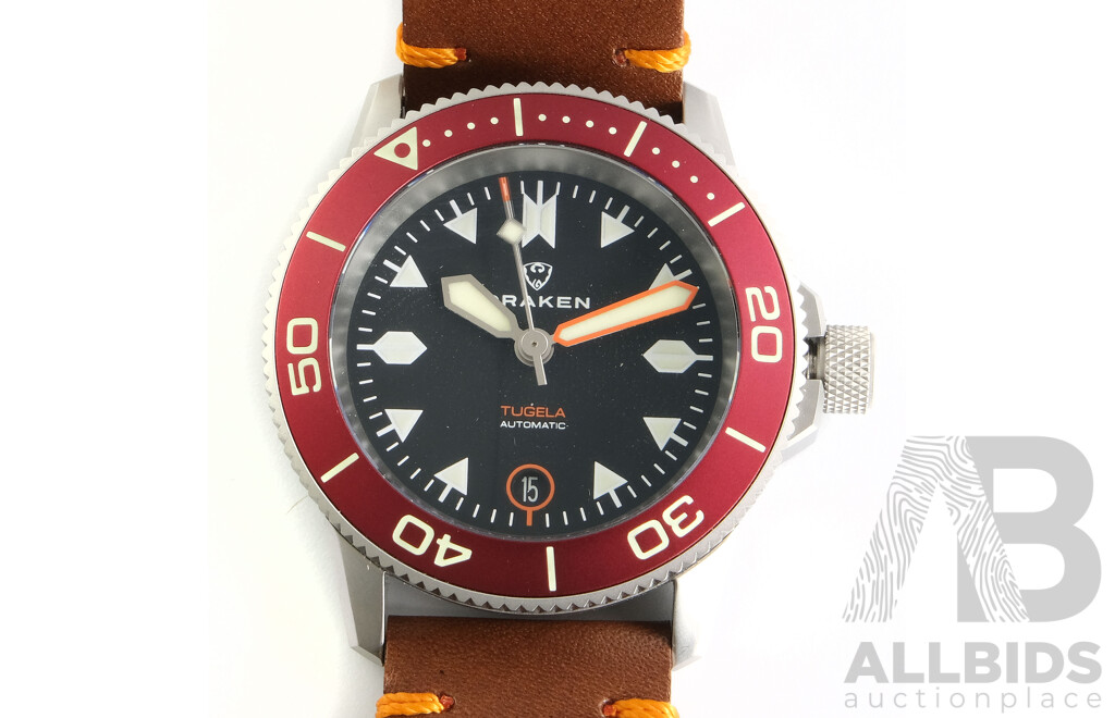 Boxed Draken Aoraki Field Watch, Sapphire Crystal with Spare Band