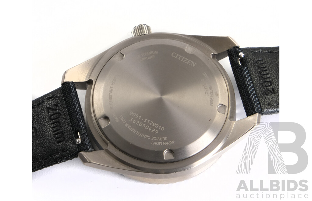 Boxed Citizen Challenge Diver 200m Titanium Promaster Watch, Sapphire Crystal