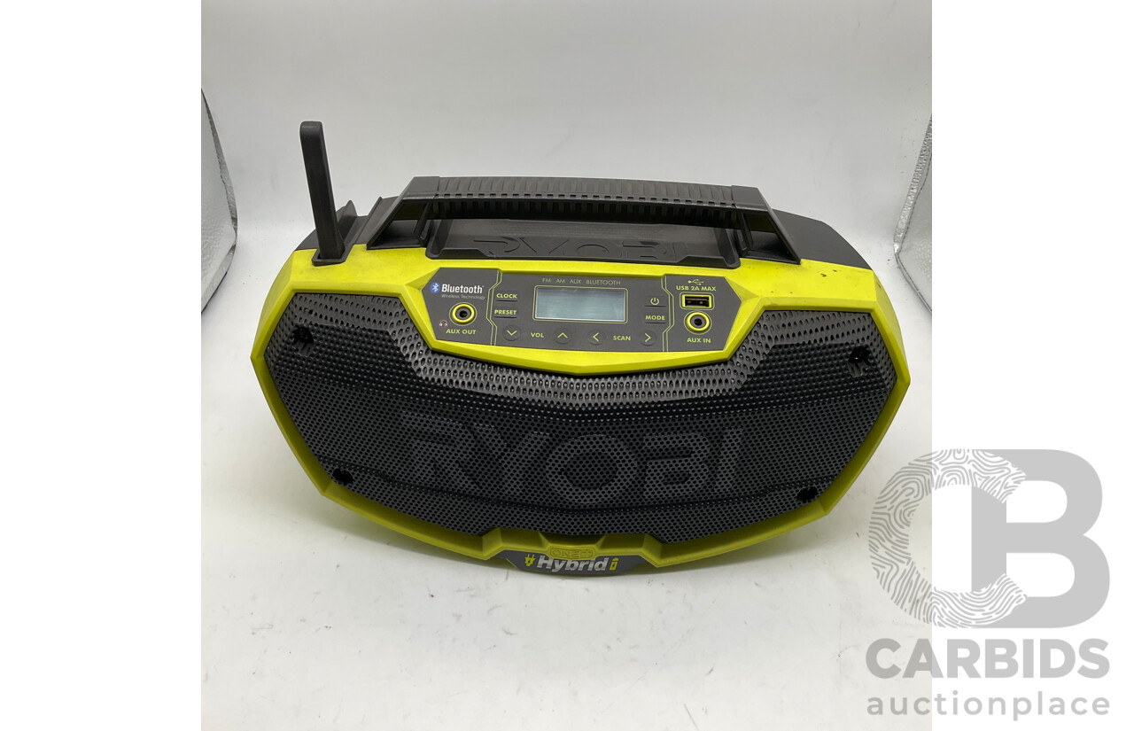 RYOBI Hybiri Radio - Skin Only - ORP $179