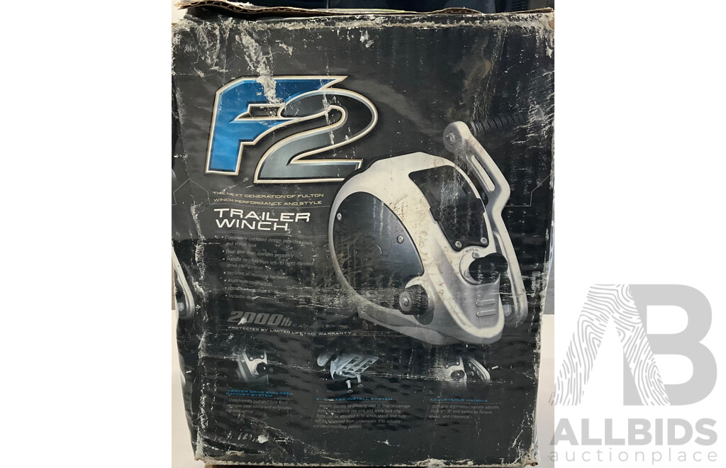 FULTON Trailer Winch (FW32000101) - ORP $280.00
