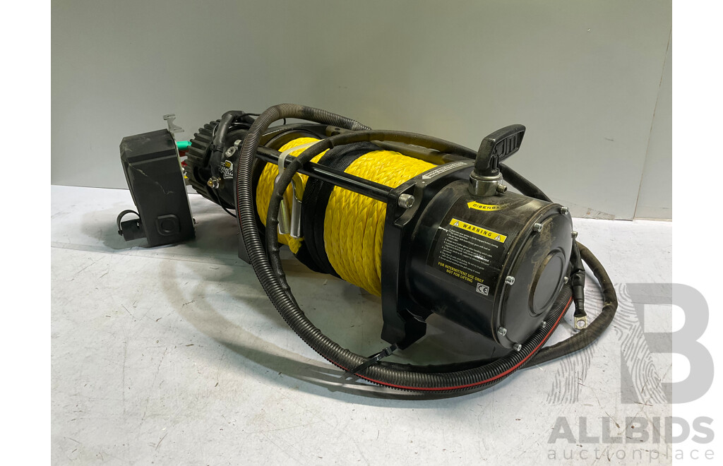 TJM Torq Winch 12000LB - Synthetic Rope, Remote Control - ORP $1,799.00