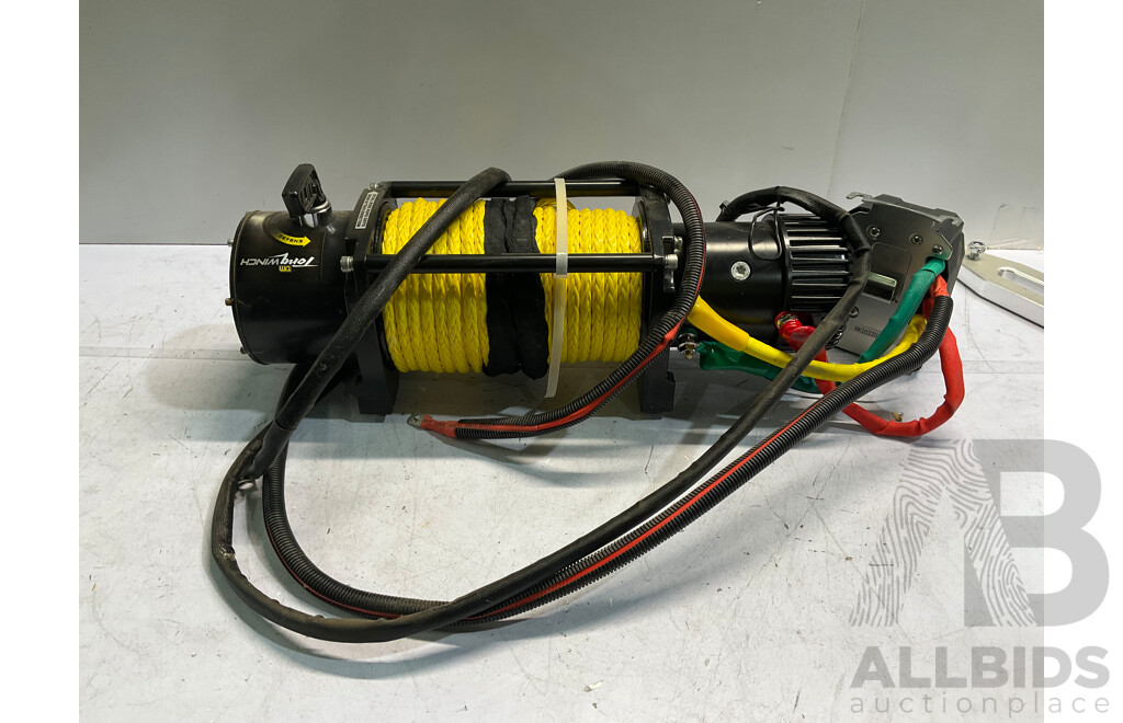 TJM Torq Winch 12000LB - Synthetic Rope, Remote Control - ORP $1,799.00