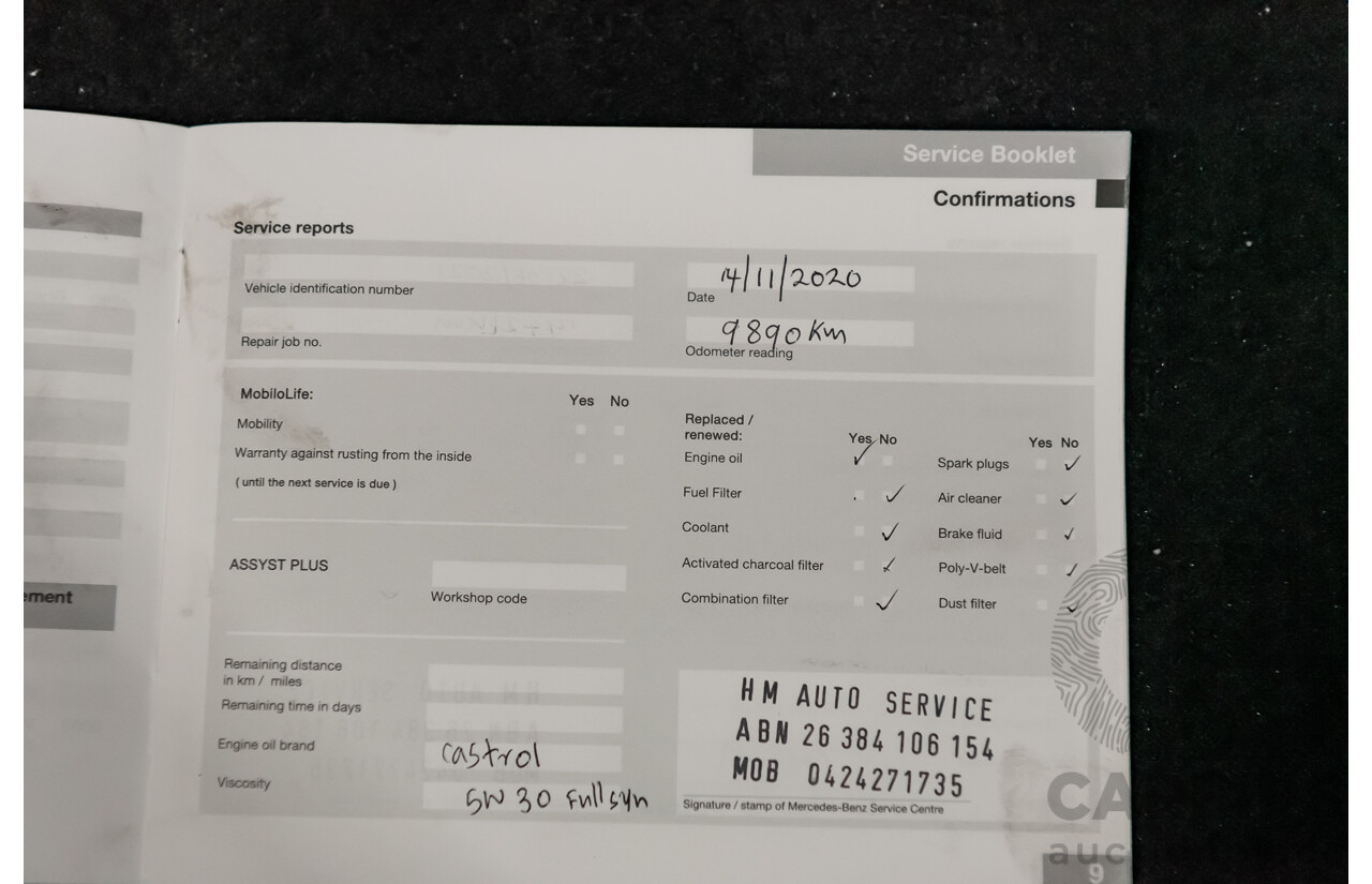 02/2020 Mercedes Benz A45 S AMG 4Matic+ (AWD) W177 MY20 4d Hatchback Jupiter Red Turbo 2.0L