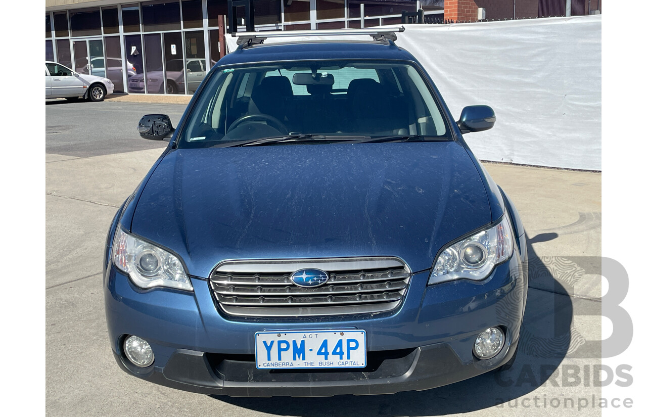 1/2008 Subaru Outback 2.5i Luxury Edition MY08 4d Wagon Blue 2.5L