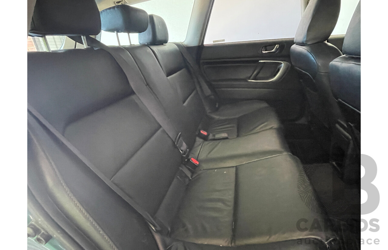 1/2008 Subaru Outback 2.5i Luxury Edition MY08 4d Wagon Blue 2.5L