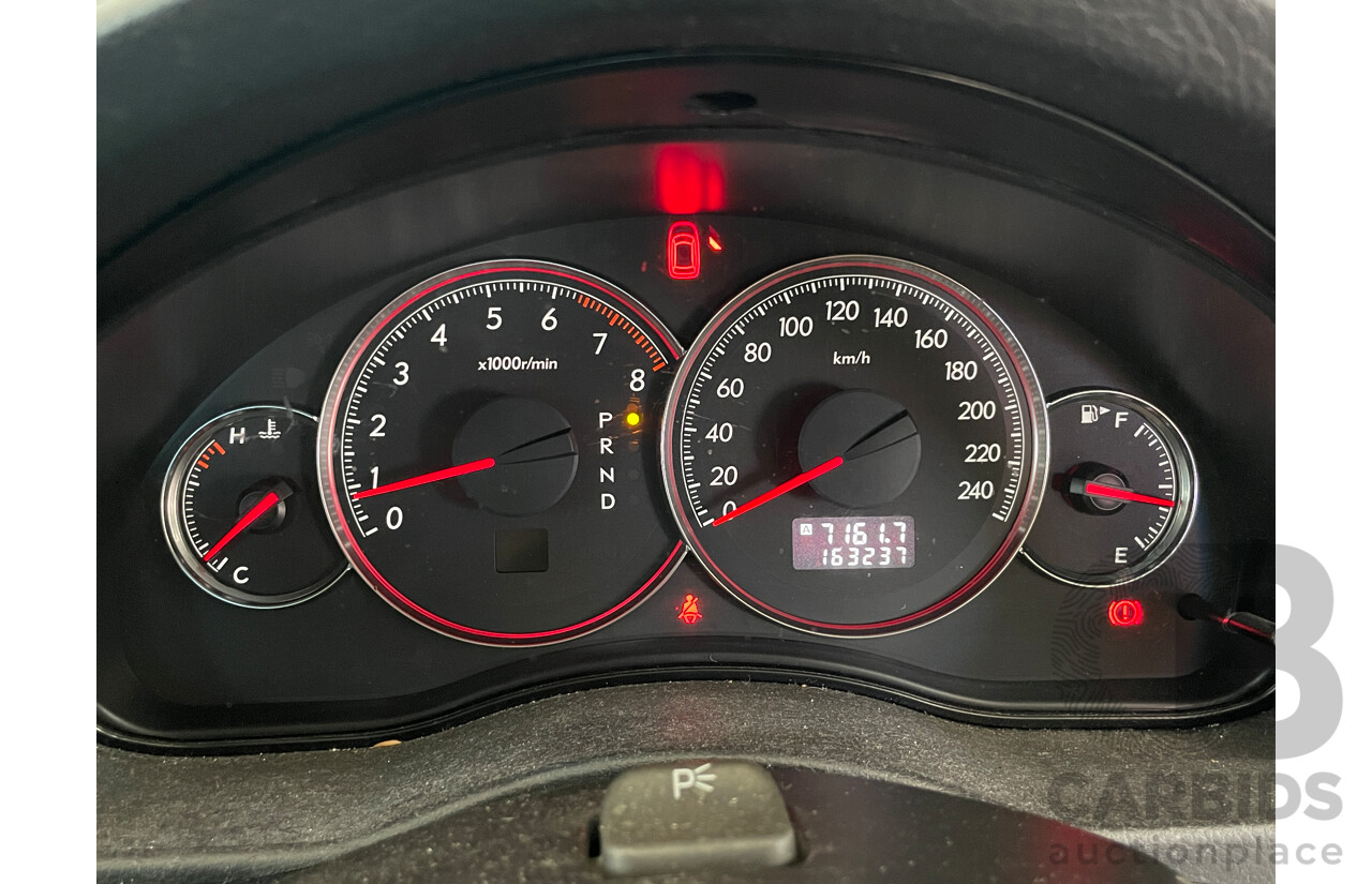 1/2008 Subaru Outback 2.5i Luxury Edition MY08 4d Wagon Blue 2.5L