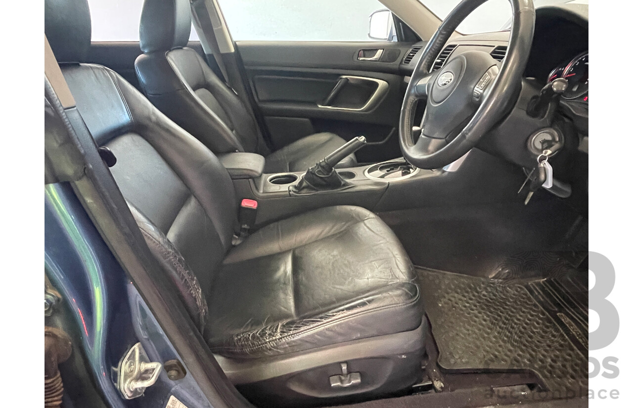 1/2008 Subaru Outback 2.5i Luxury Edition MY08 4d Wagon Blue 2.5L